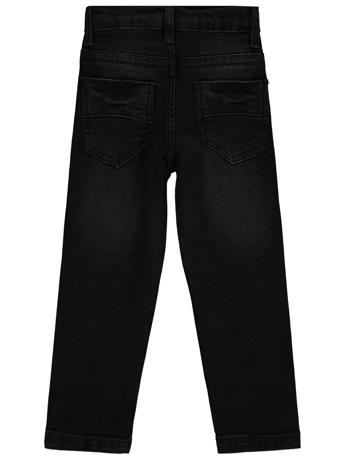 Civil Boys Basic Çizgili 6-9 Yaş Pantolon Kot - Gri