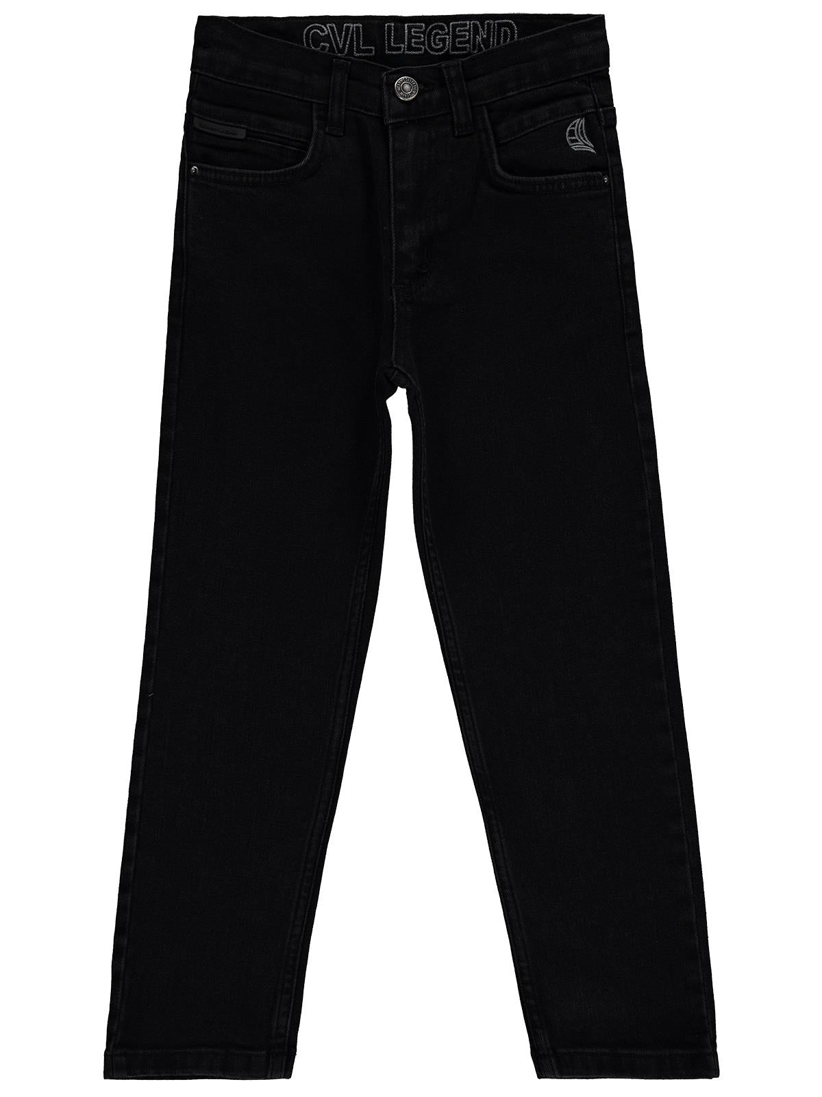 Civil Boys Basic 6-9 Yaş Pantolon Kot - Siyah