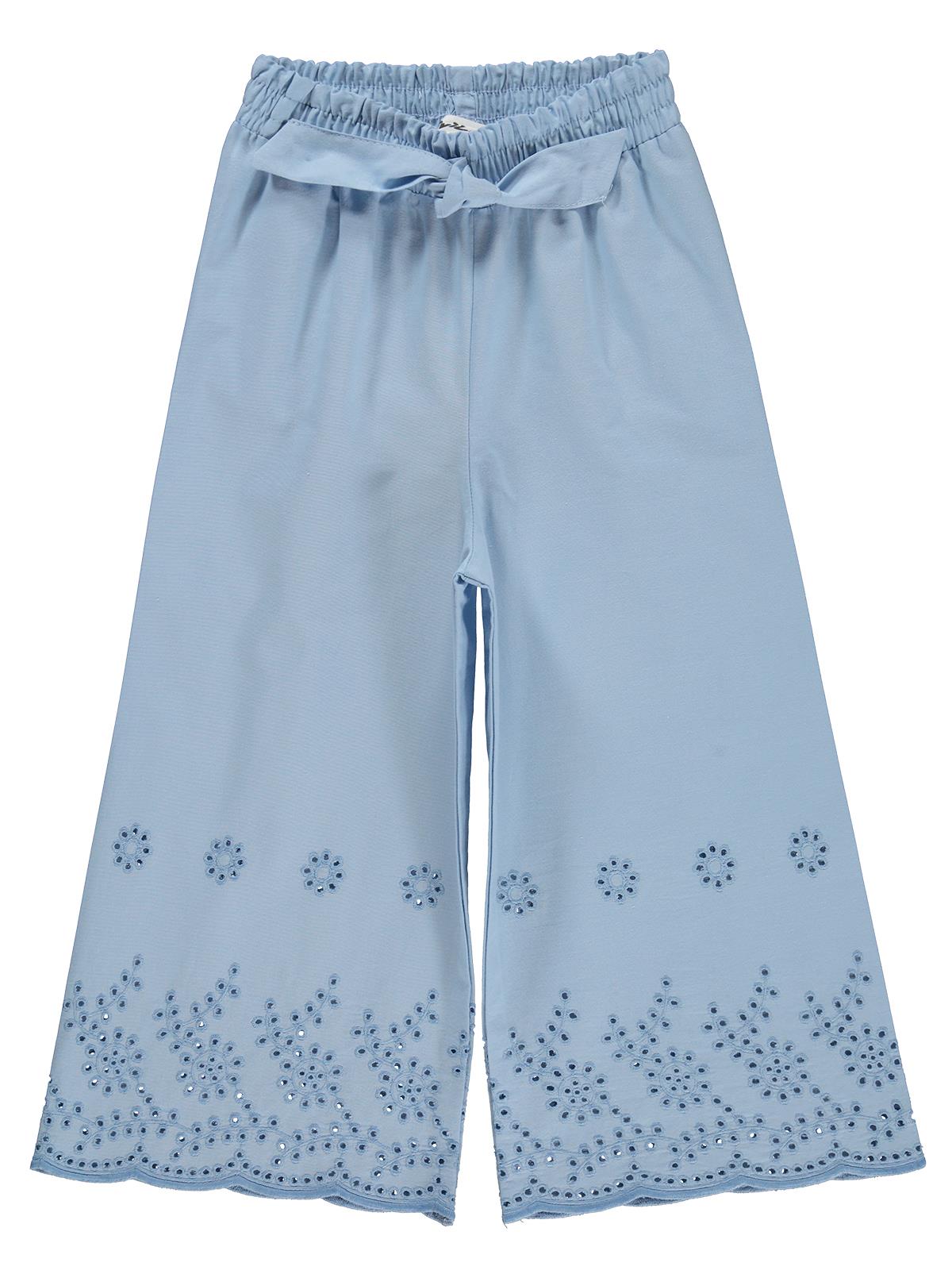 Civil Girls Beli Kemerli 2-5 Yaş Pantolon  - Pembe