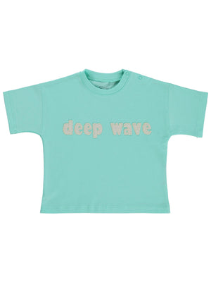 Civil Baby Deep Wave 6-18 Ay Tişört - Yeşil