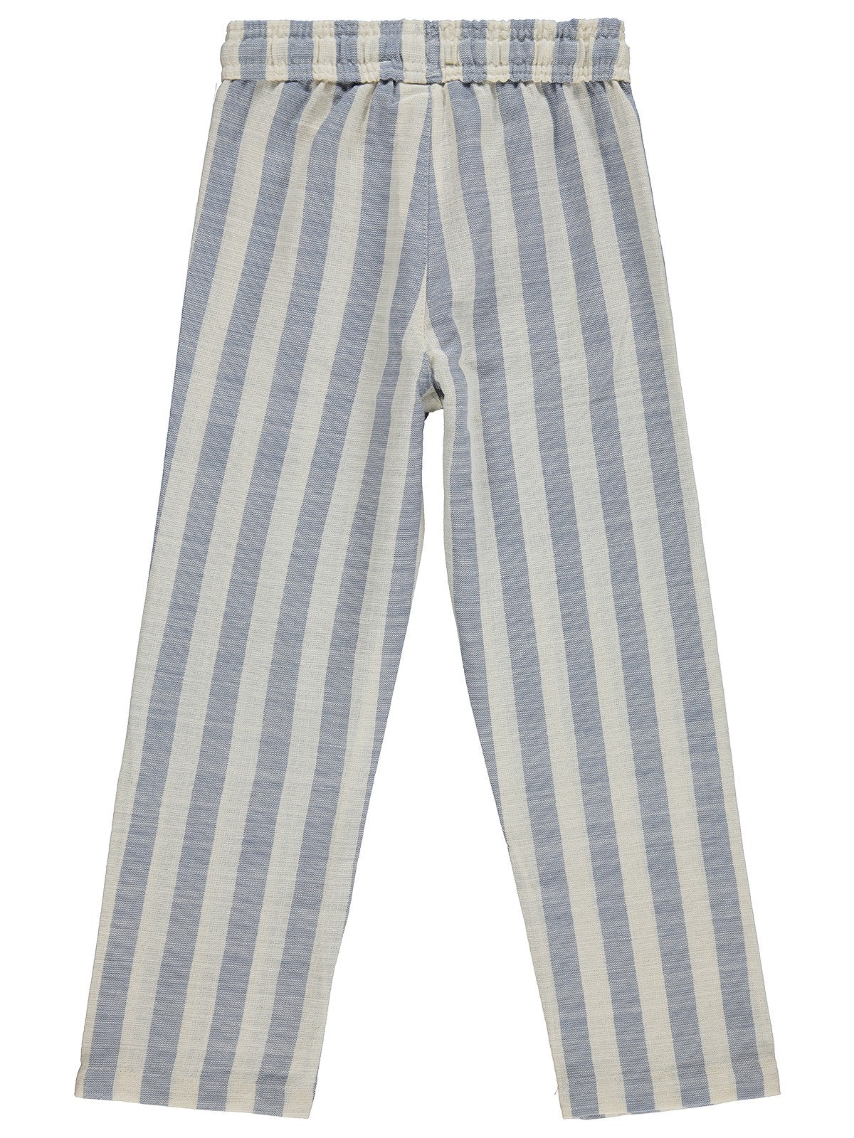 Civil Boys Kendinden Çizgili 6-9 Yaş Pantolon - Mavi