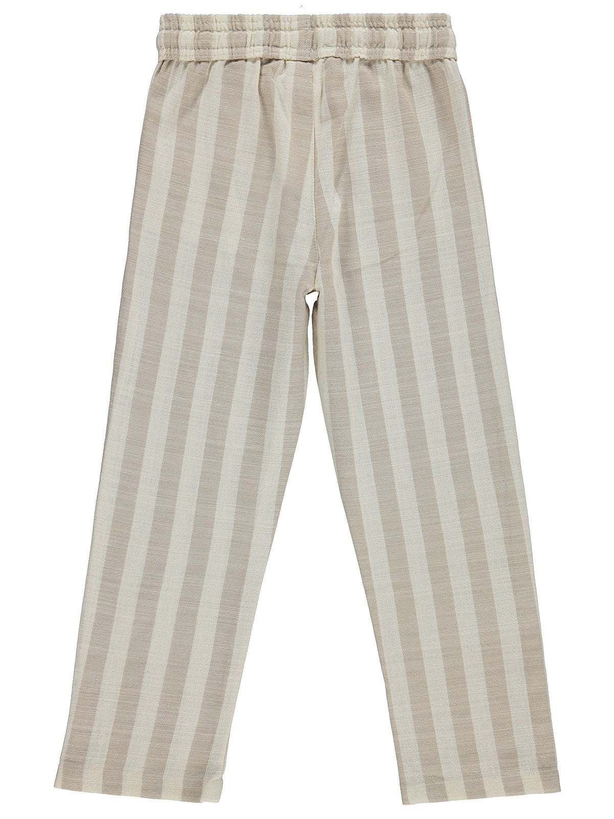 Civil Boys Kendinden Çizgili 6-9 Yaş Pantolon - Kahve