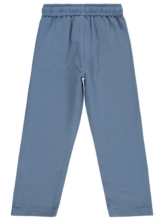 Civil Boys Armürlü Chino 6-9 Yaş Pantolon - Mavi