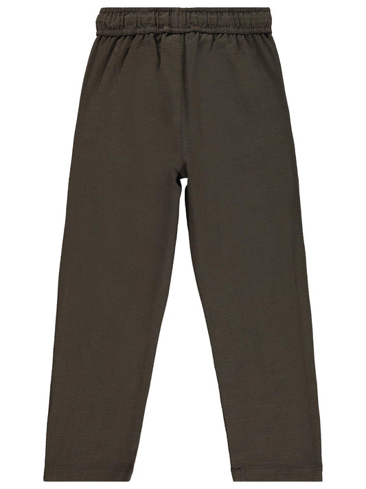 Civil Boys Flamlı Chino 10-13 Yaş Pantolon - Kahverengi