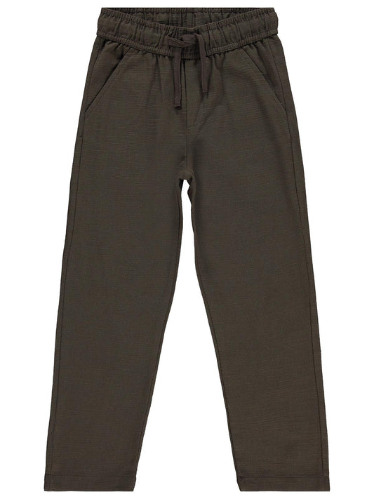 Civil Boys Flamlı Chino 10-13 Yaş Pantolon - Kahverengi