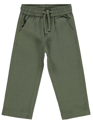 Civil Boys Armürlü Chino 2-5 Yaş Pantolon - Haki