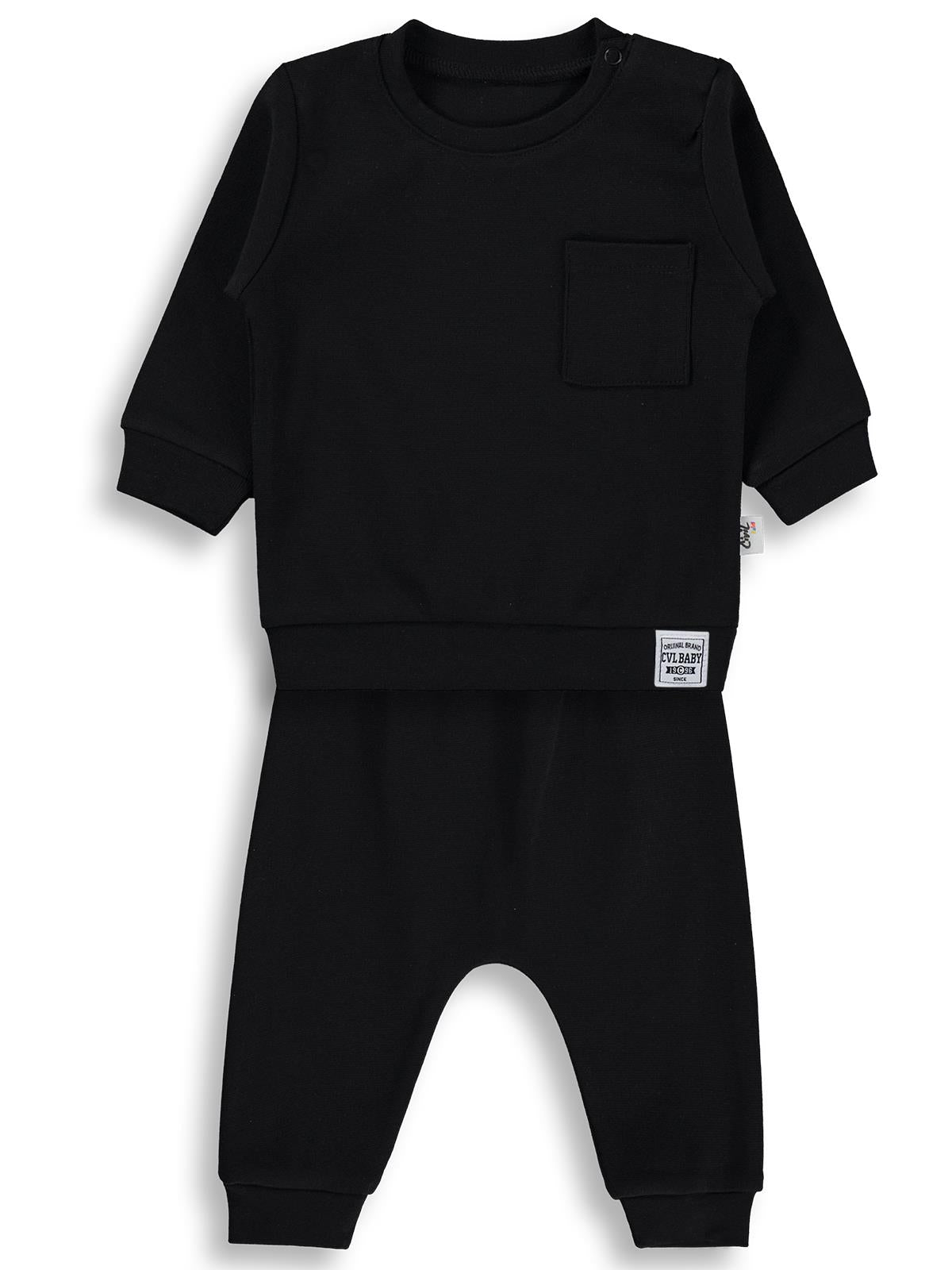 Civil Baby Süs Etiketli 2'Li Takım 6-18 Ay Takım - Siyah