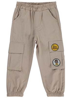 Civil Boys Paraşüt 2-5 Yaş Pantolon - Bej