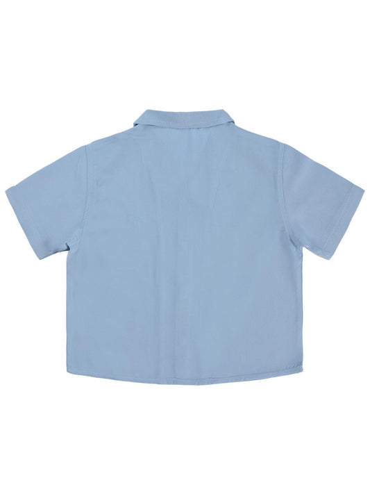 Civil Boys Basic Tatil Yaka 2-5 Yaş Gömlek - Mavi