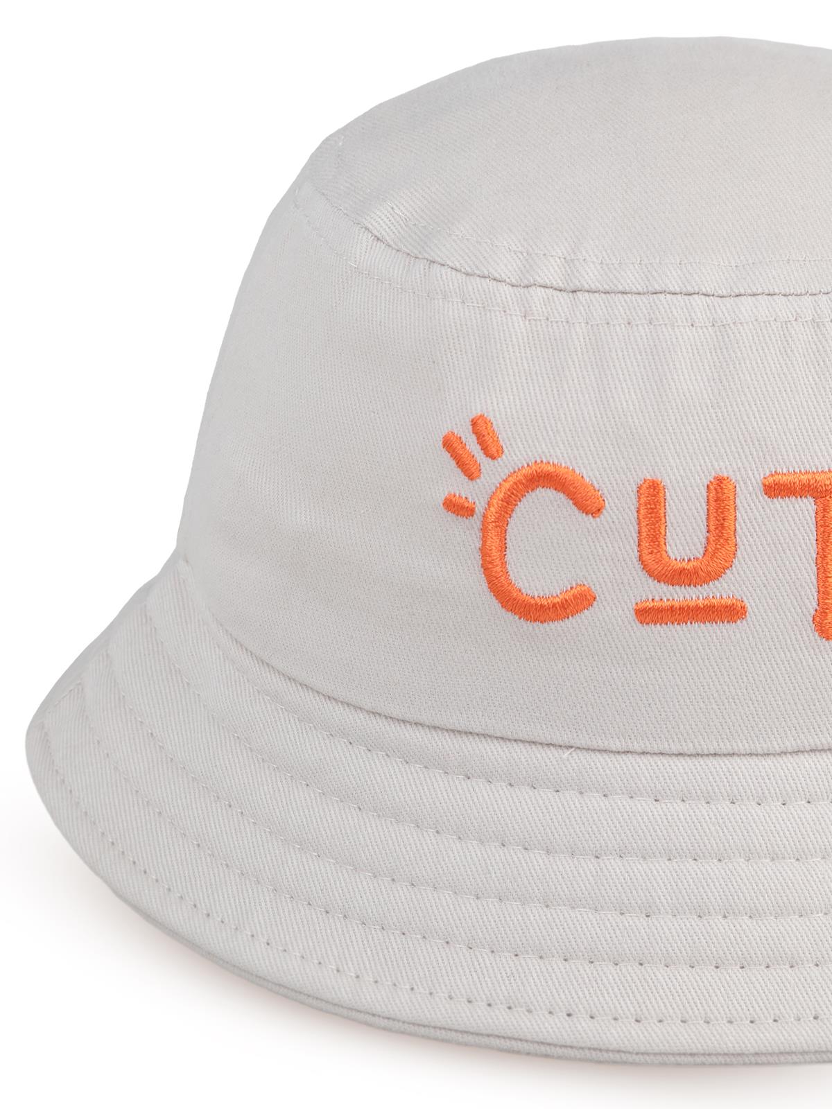 Civil Boys Cute Nakışlı 2-5 Yaş Çocuk Erkek Fötr Şapka - Bej