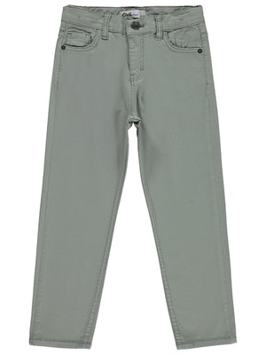Civil Boys 5 Cep Basic 6-9 Yaş Pantolon - Yeşil