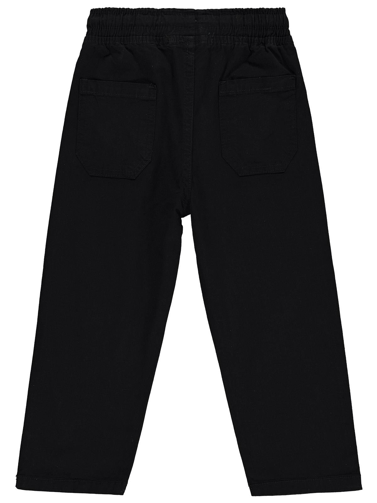 Civil Boys Beli Lastikli 2-5 Yaş Pantolon - Siyah