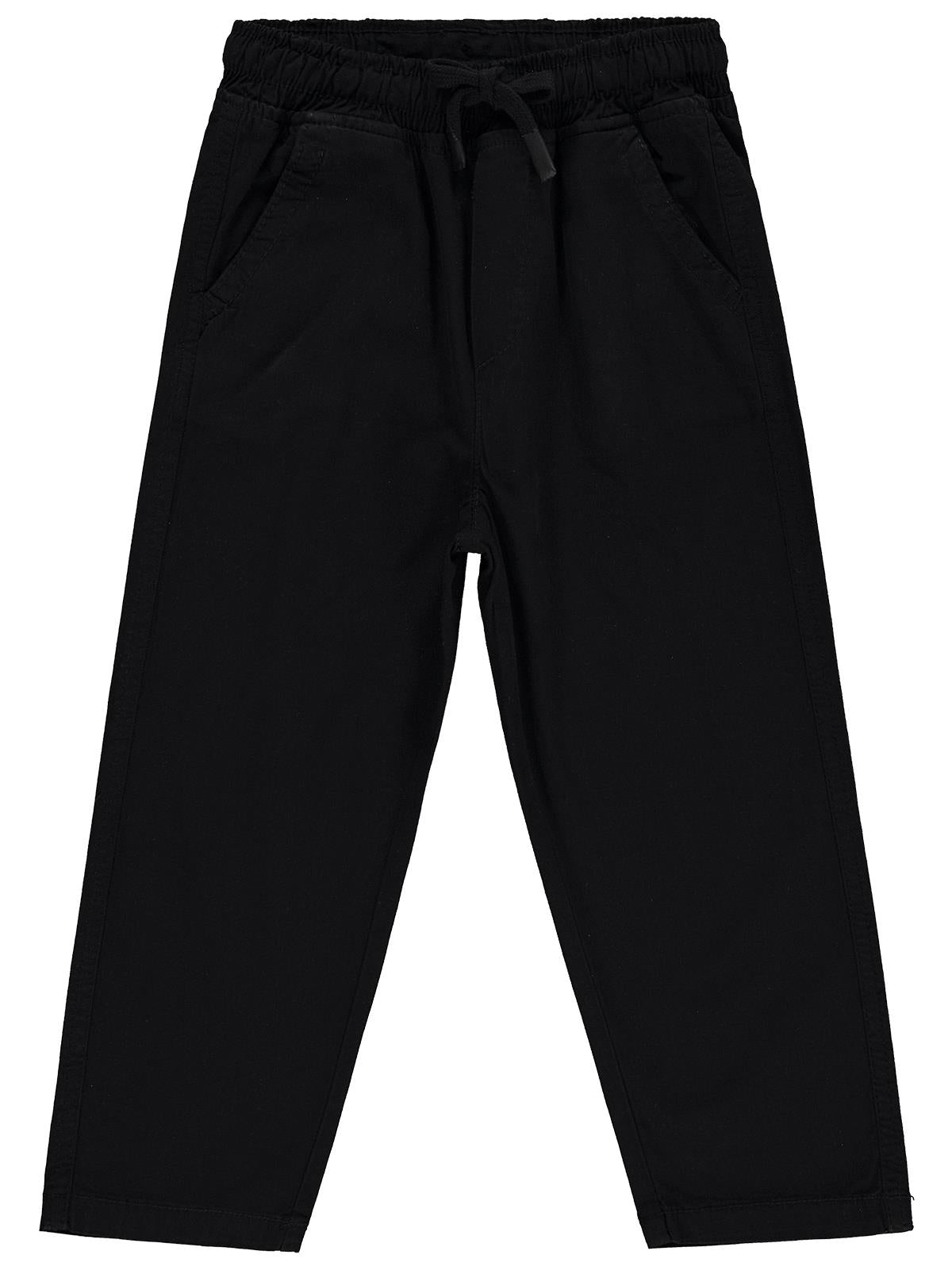 Civil Boys Beli Lastikli 2-5 Yaş Pantolon - Siyah