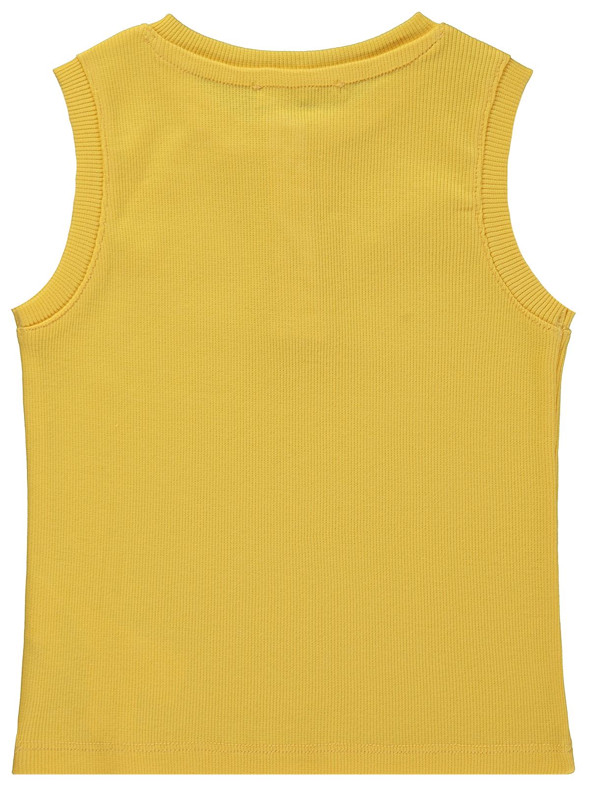 Civil Boys Basic Sıfır Kol 2-5 Yaş Tişört - Hardal