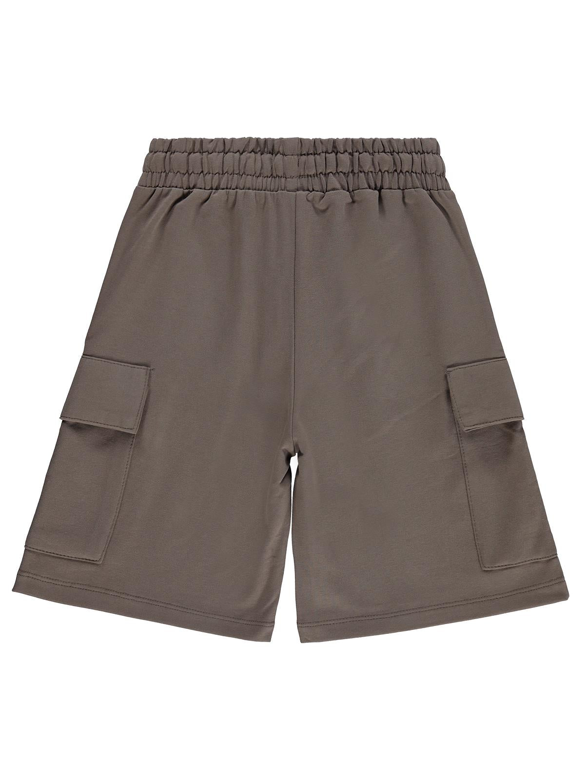 Civil Boys Basic Kargo Cepli  6-9 Yaş Kapri - Kahverengi