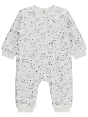 Civil Baby Ayıcık Baskılı 12-24 Ay Uyku Tulumu  - Bej