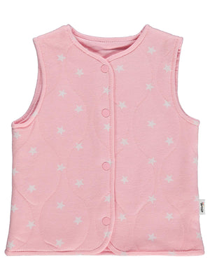 Civil Baby Yıldız Empirme 3-18 Ay Yelek - Pembe