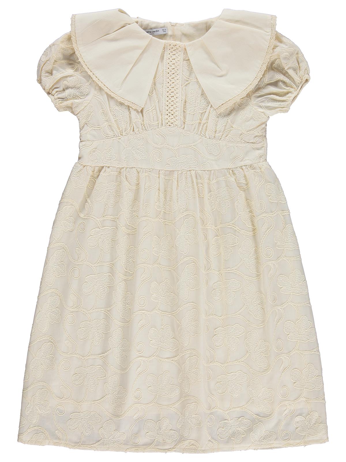 Pierre Cardin 10-12 Yaş Elbise - Bej