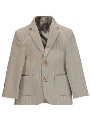 Pierre Cardin Çizgili 2-5 Yaş Ceket - Kahve