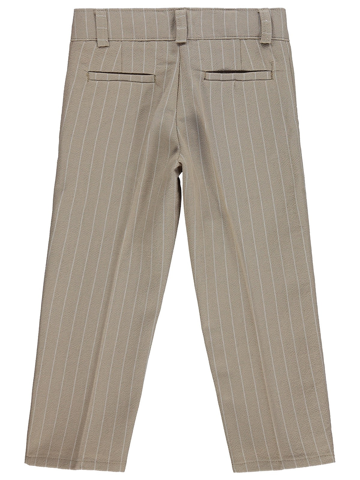 Pierre Cardin Çizgili 2-5 Yaş Pantolon - Kahve