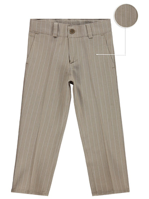 Pierre Cardin Çizgili 2-5 Yaş Pantolon - Kahve