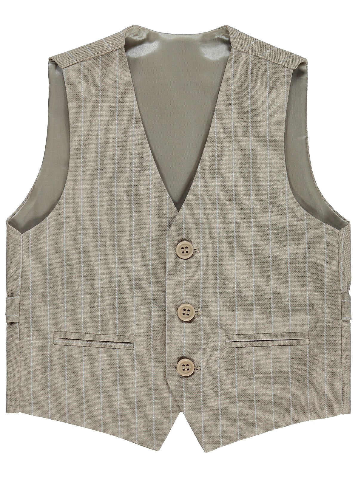 Pierre Cardin Çizgili 2-5 Yaş Yelek - Kahve