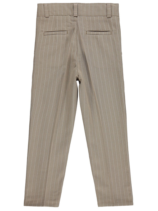 Pierre Cardin Çizgili 10-12 Yaş Pantolon - Kahve