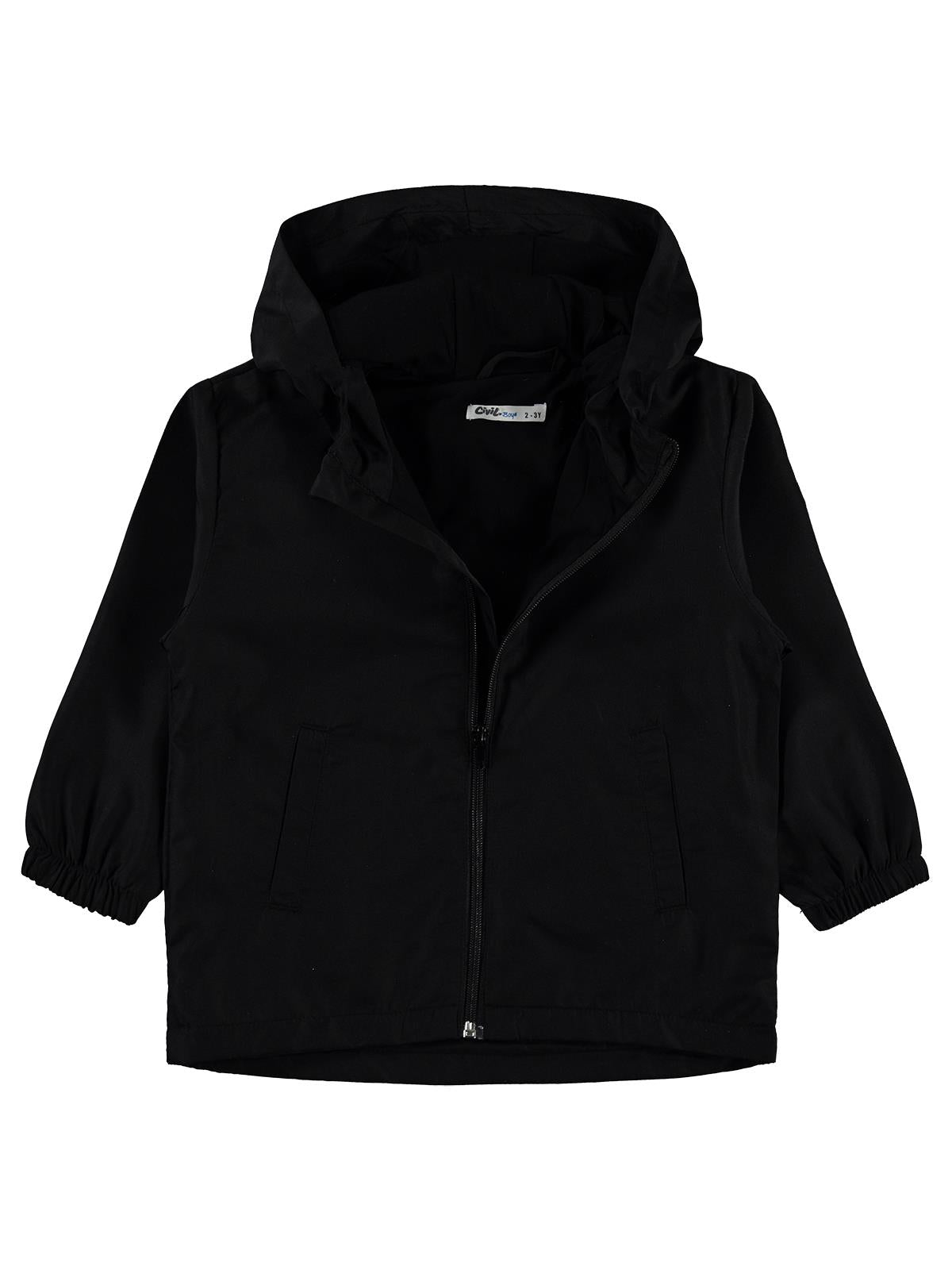Civil Boys Basic 2-5 Yaş Yağmurluk - Siyah