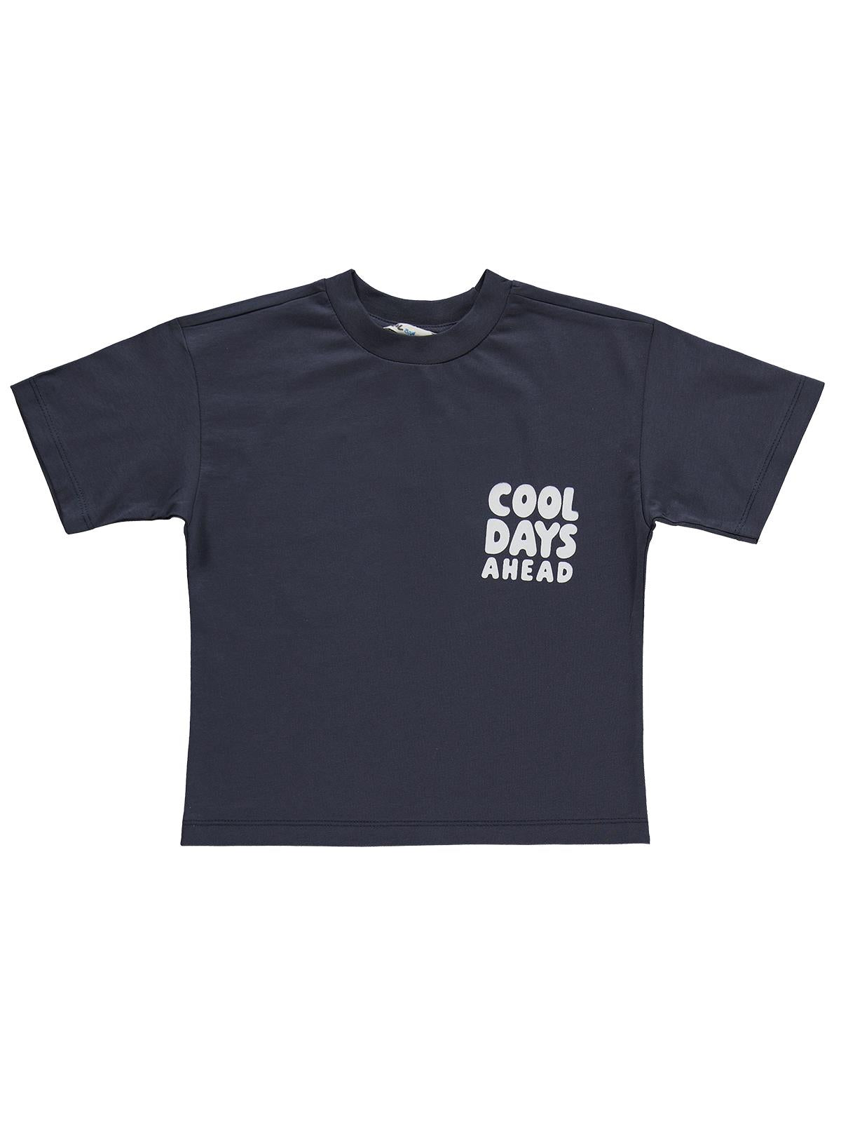 Civil Boys Cool Vibes Baskılı 2'Li 3-9 Yaş Takım - Haki