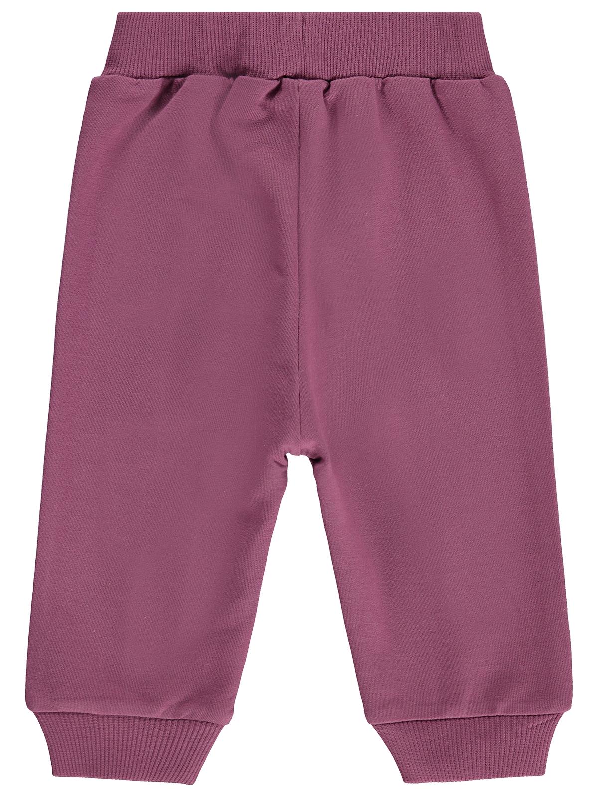 Civil Baby Çiçek Nakışlı Basic 6-18 Ay Eşofman Altı - Lila
