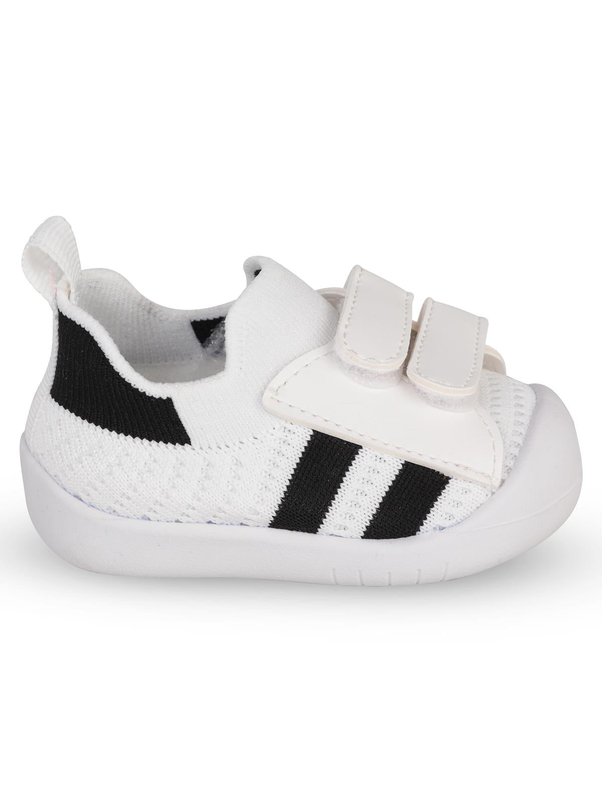 Civil Baby Çizgili 18-22 Numara İlkadım - Beyaz