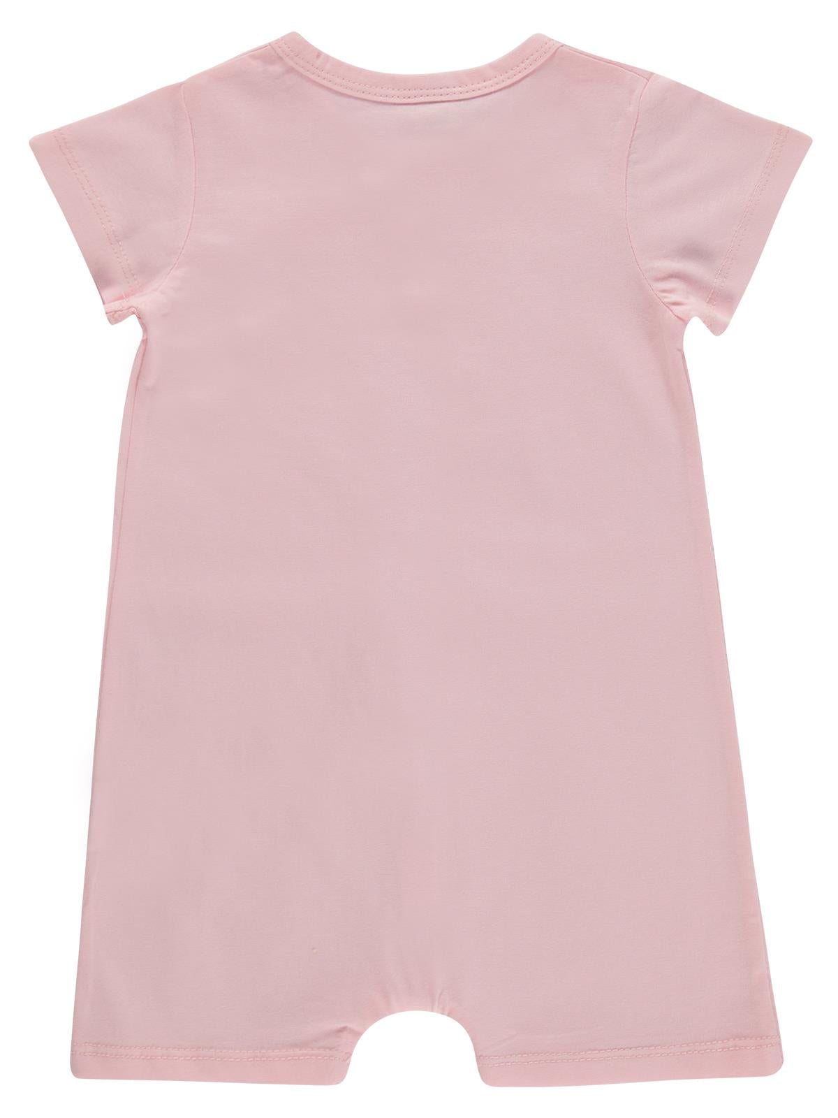 Civil Baby Kiraz Baskılı 6-18 Ay Tulum - Pembe
