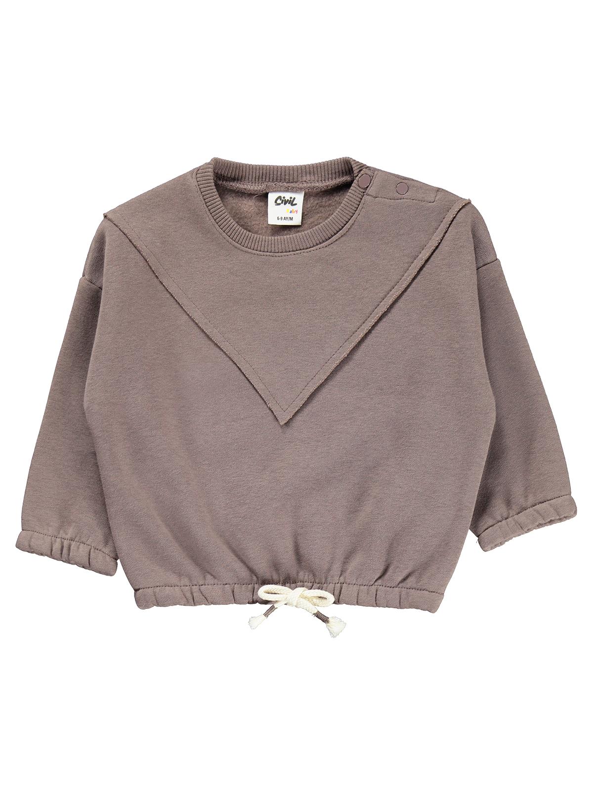 Civil Baby Basic 6-18 Ay Takım - Kahve