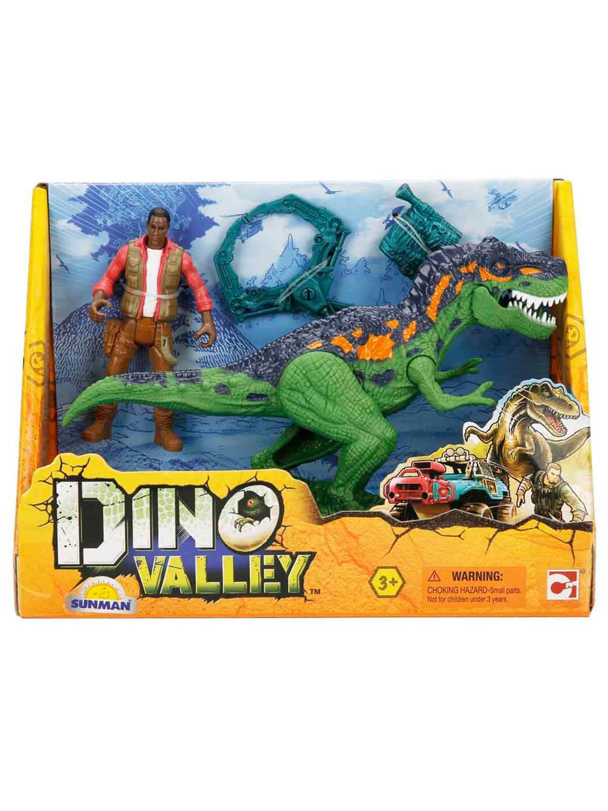 Sunman Oyuncak Oyun Set Dıno Valley Dınodanger  - Yeşil