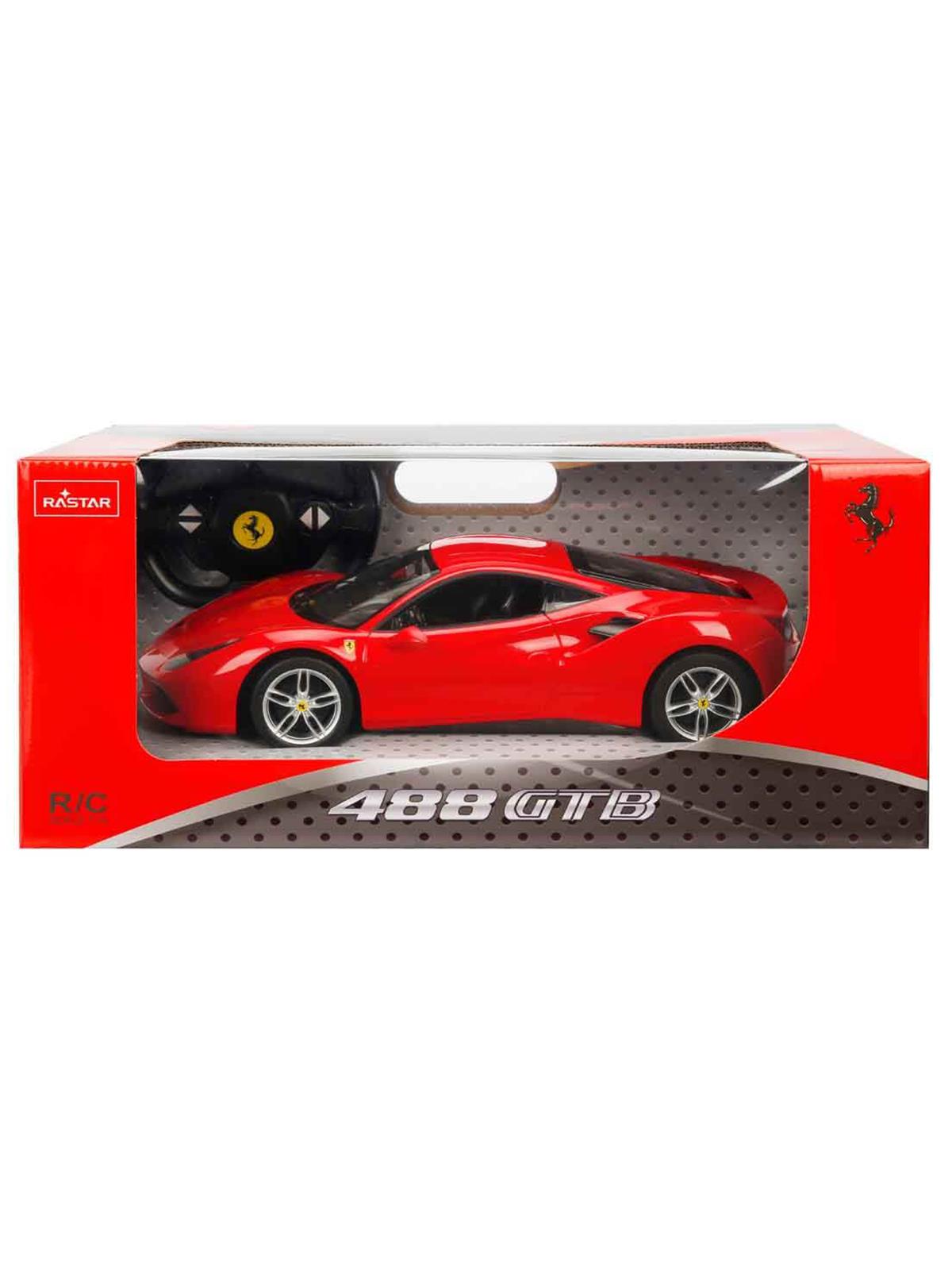 Rastar Ferrari Işıklı Uzaktan Kumandalı Araba - Kırmızı
