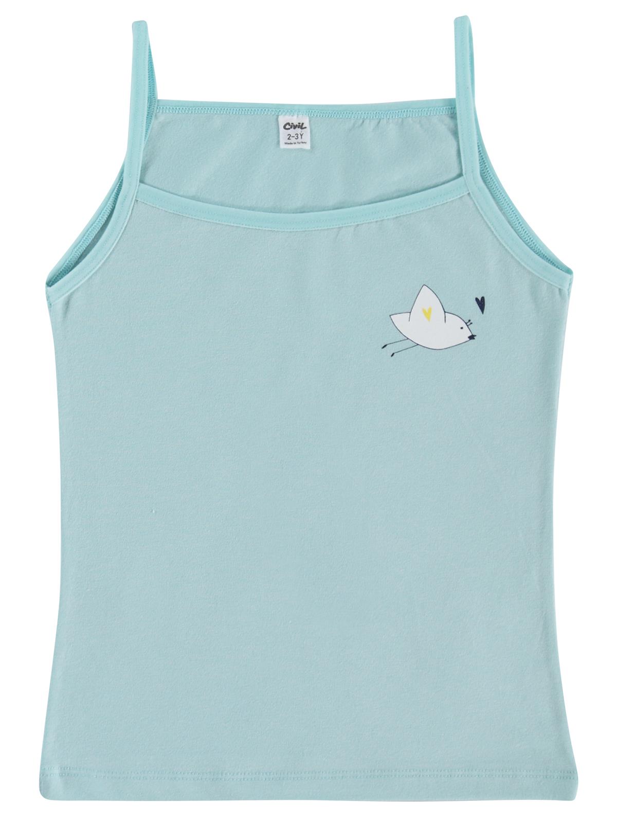 Civil Girls Cute Bird 2-12 Yaş Kız Çocuk 2'li Atlet
