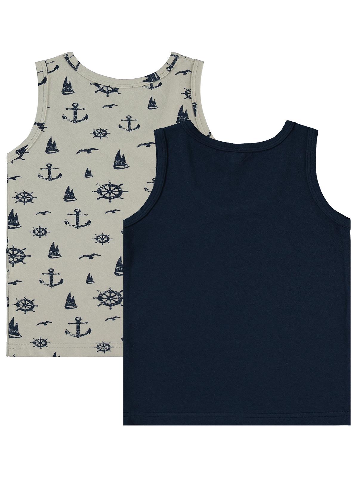 Civil Boys Erkek Çocuk Sailor 2-12 Yaş 2'li Atlet