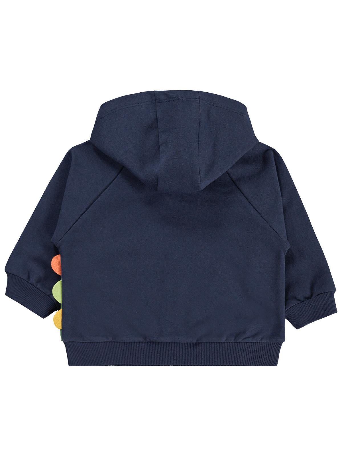 Civil Baby Dinozor Baskılı 6-18 Ay Hırka - Mavi