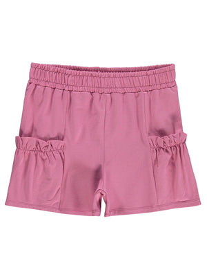 Civil Girls Torba Cep Detaylı 6-9 Yaş Şort - Pembe
