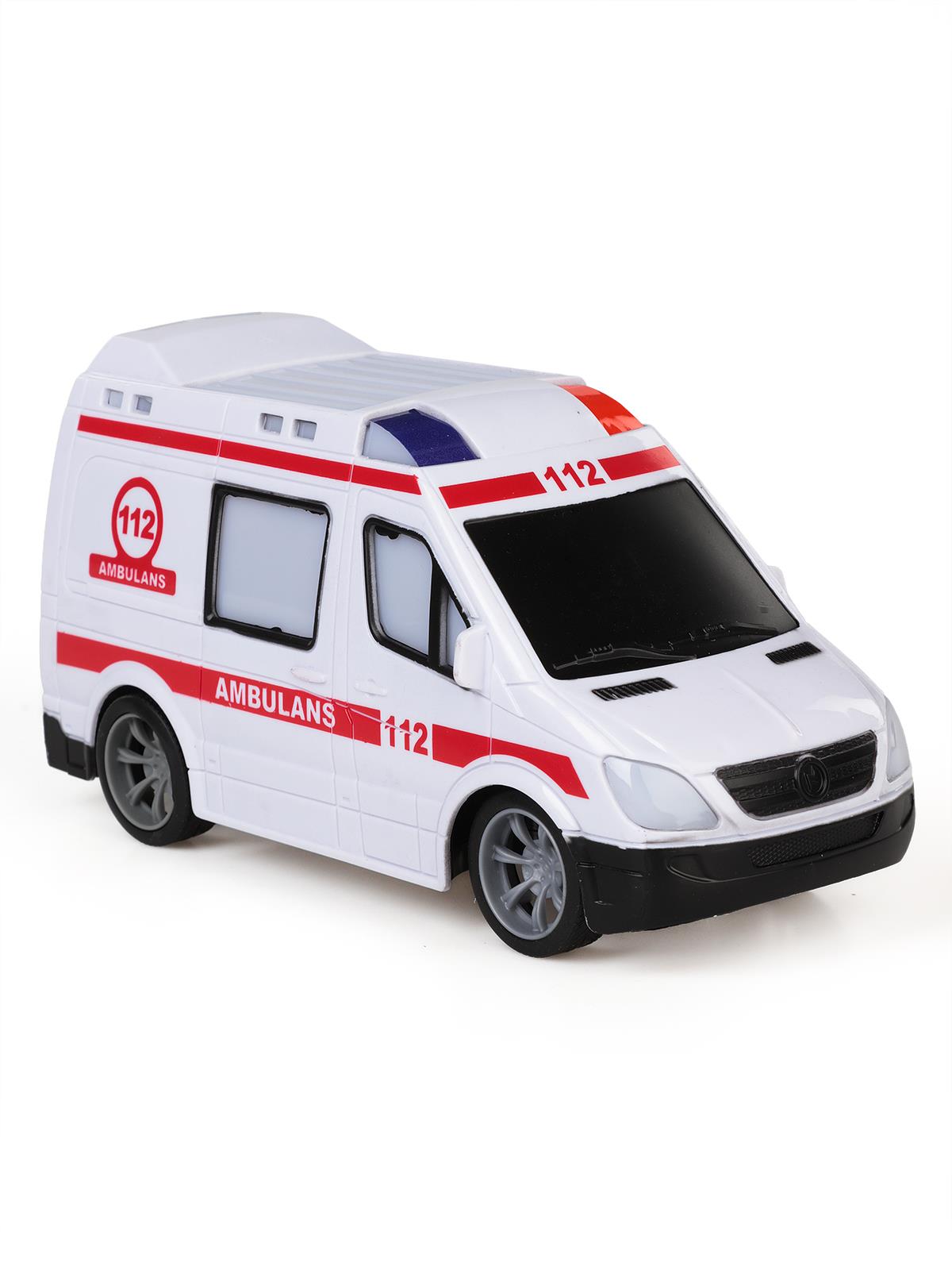 Vardem Kutulu Pıllı Ambulans Ve Polıs - Ekru