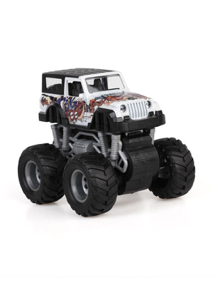Vardem Oyuncak Isıklı- Muzıklı 1:32 Safarı Kralı Jeep 4x4 - Beyaz