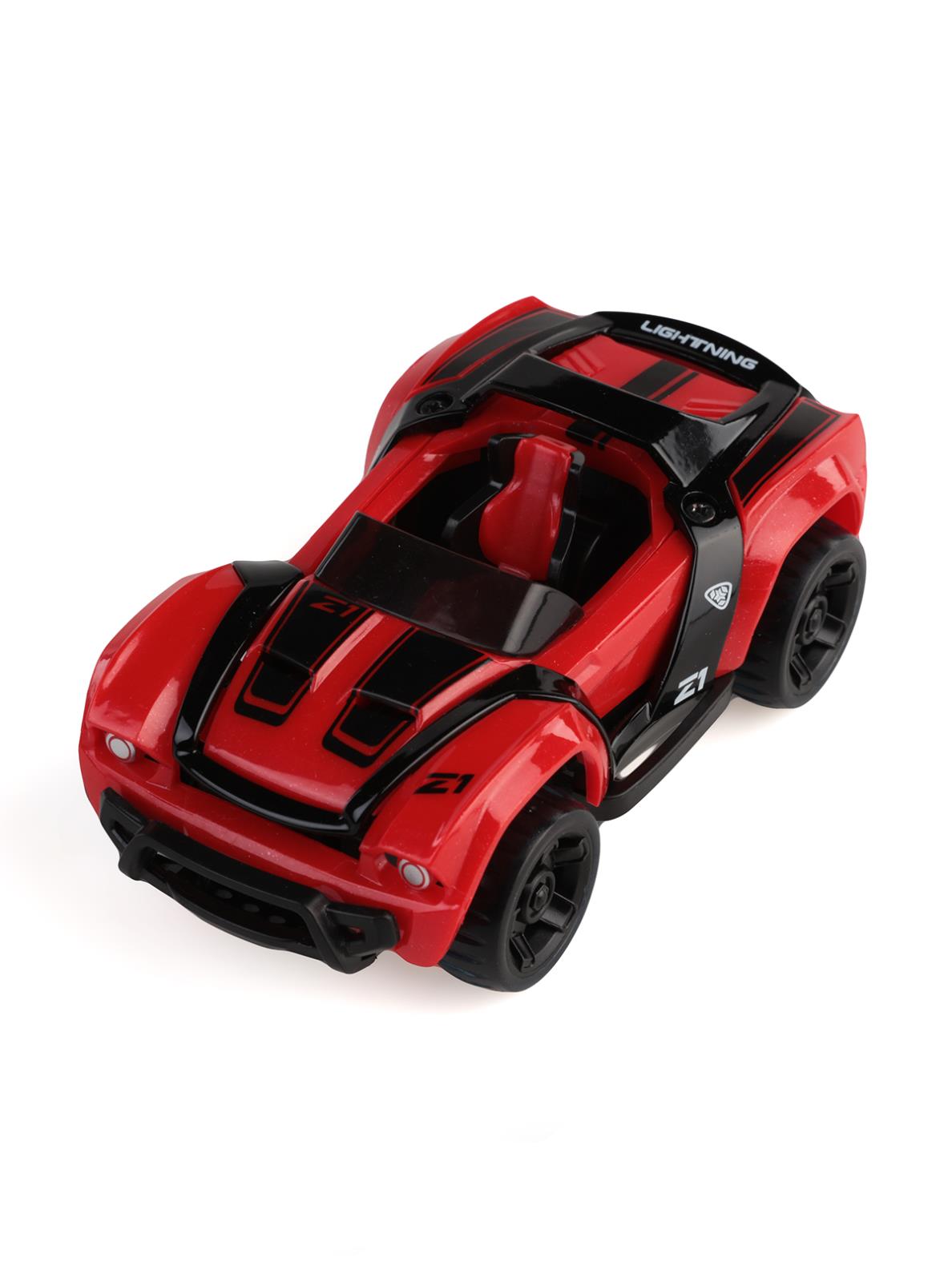 Vardem Cek Bırak Dıe-Cast Seslı Spor Araba - Kırmızı