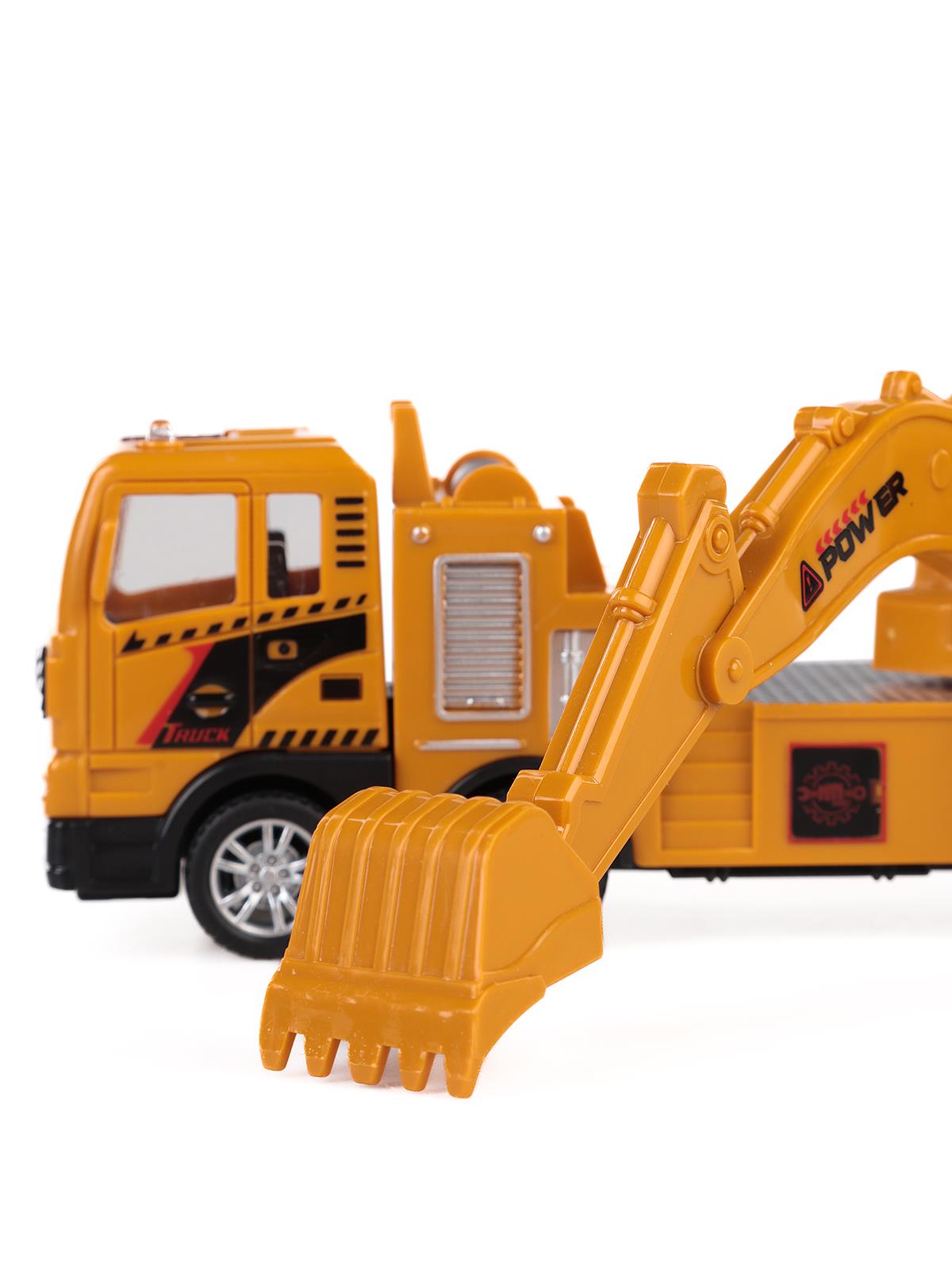Vardem Surtmelı 1:50  Vınc Ve Ekskavator - Sarı