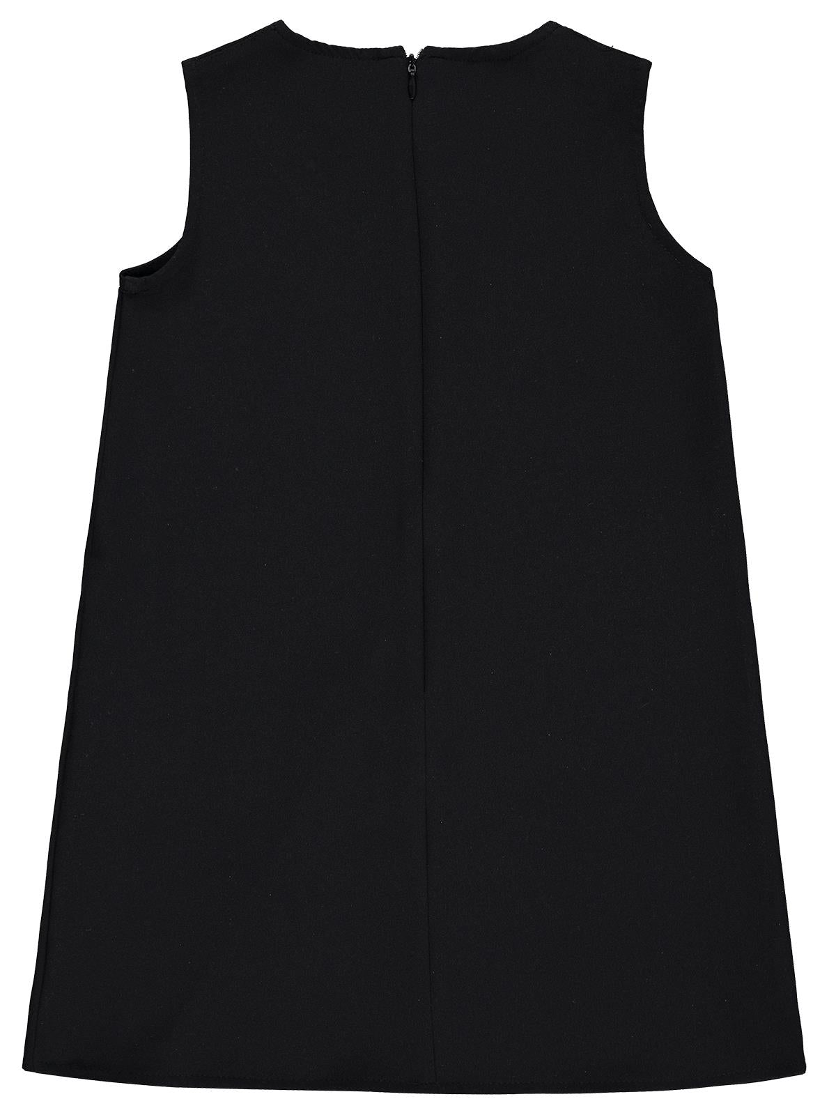 Civil Girls Fiyonklu 6-9 Yaş Elbise - Siyah