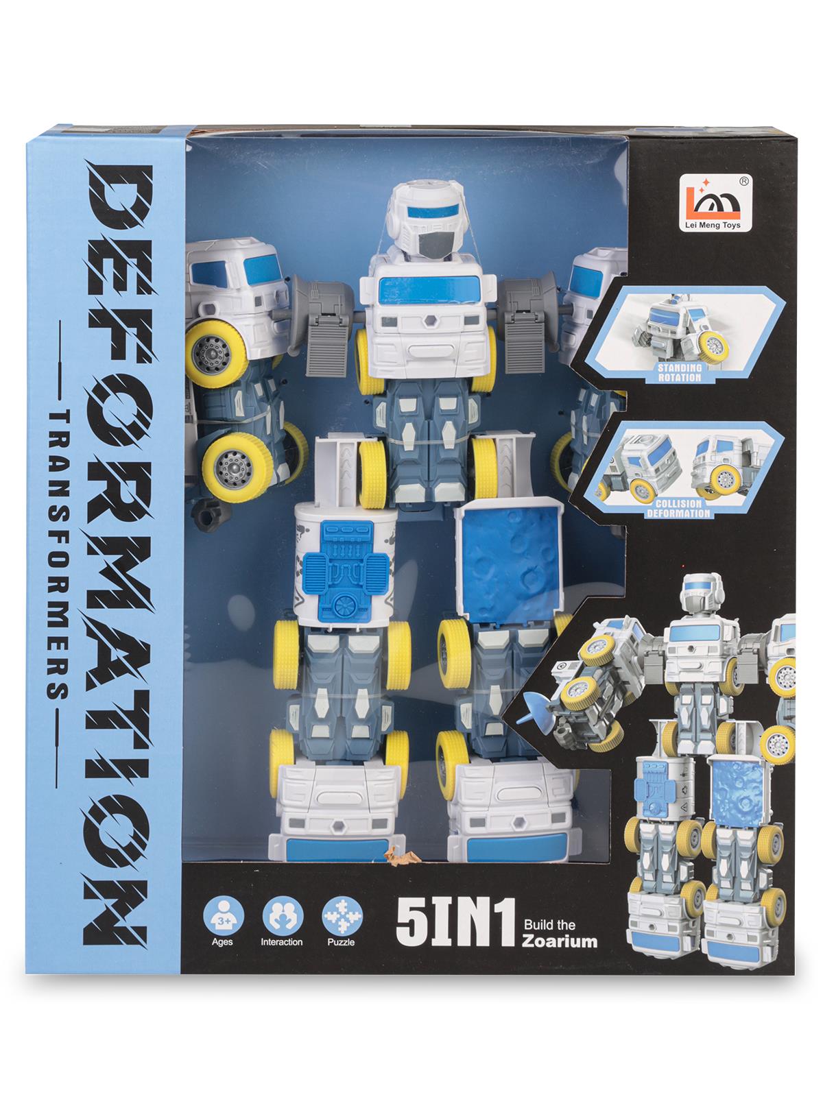Can Oyuncak Ufo Transformers - Mavi