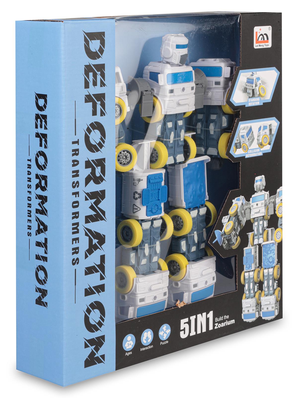 Can Oyuncak Ufo Transformers - Mavi