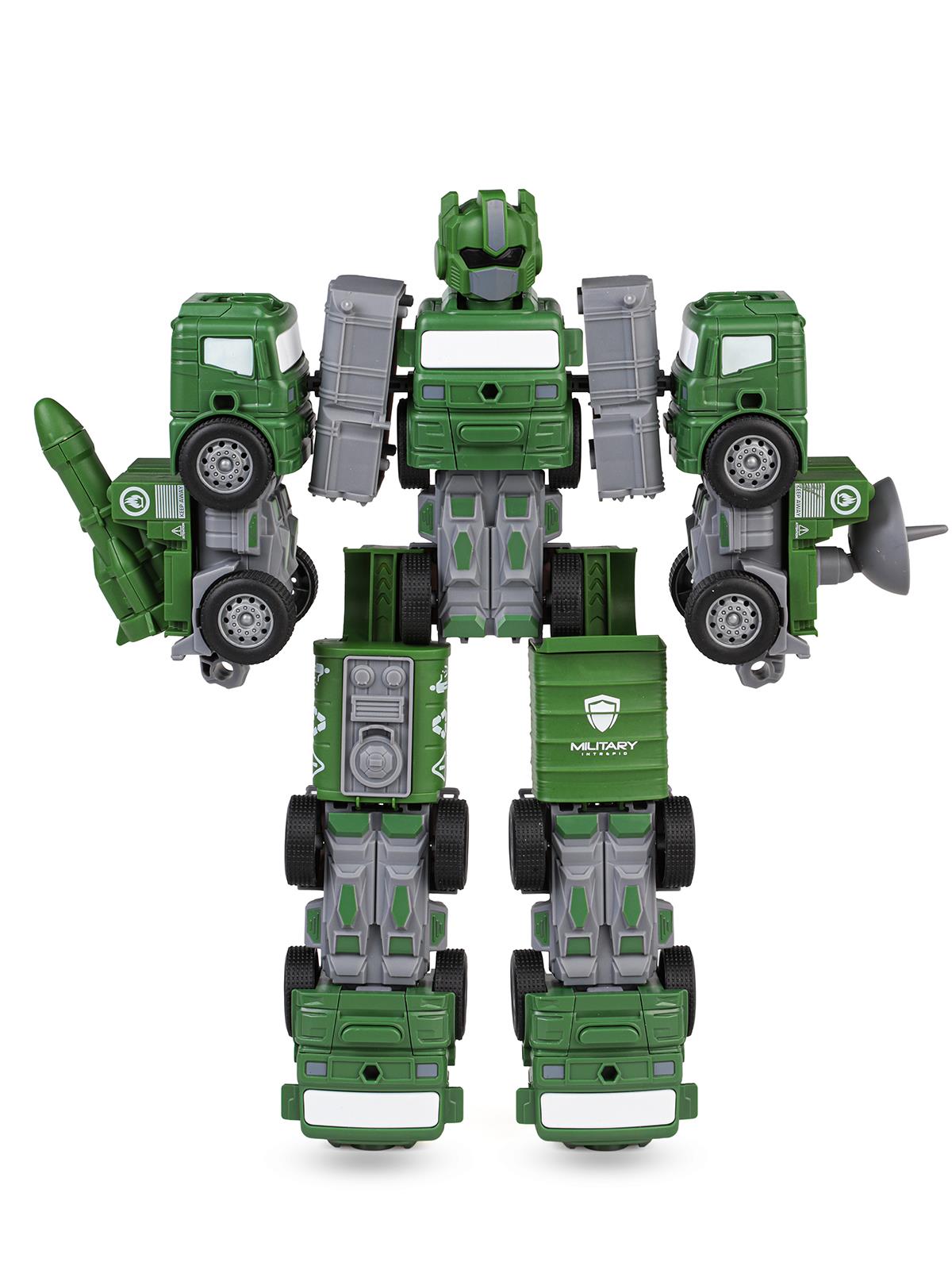 Can Oyuncak Ufo Transformers - Yeşil