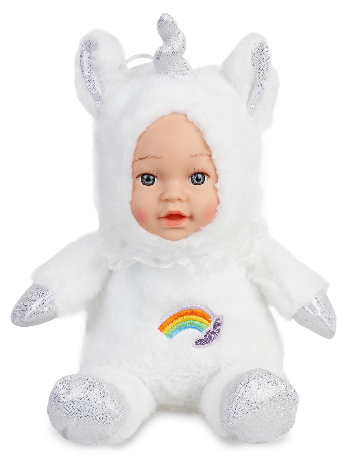 Halley Oyuncak Peluş Bebekler 25 cm - Beyaz