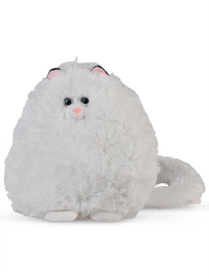 Halley Oyuncak 40 Cm Obez Kedi - Beyaz