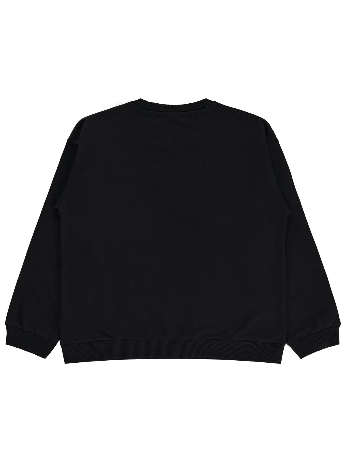 Civil Girls Basic 6-9 Yaş Sweatshirt - Siyah